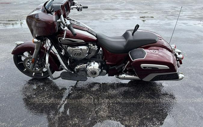 2024 Indian Motorcycle® Chieftain® Limited with Powerband Audio Package Maroon Metallic/Graphics