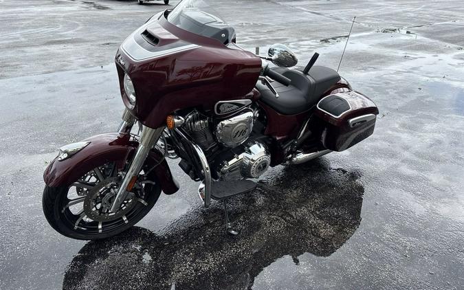 2024 Indian Motorcycle® Chieftain® Limited with Powerband Audio Package Maroon Metallic/Graphics