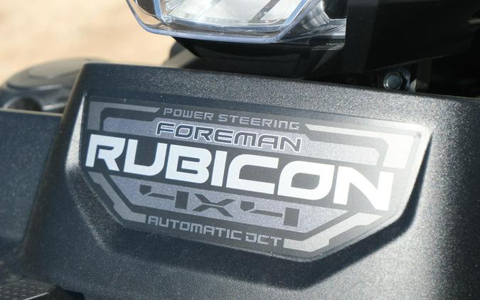 2026 HONDA FOURTRAX FOREMAN RUBICON 4X4 AUTOMATIC DCT EPS