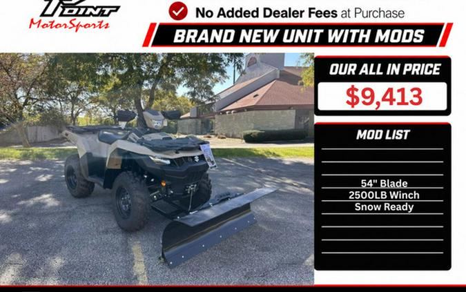 2025 Suzuki KingQuad 500 AXi Power Steering