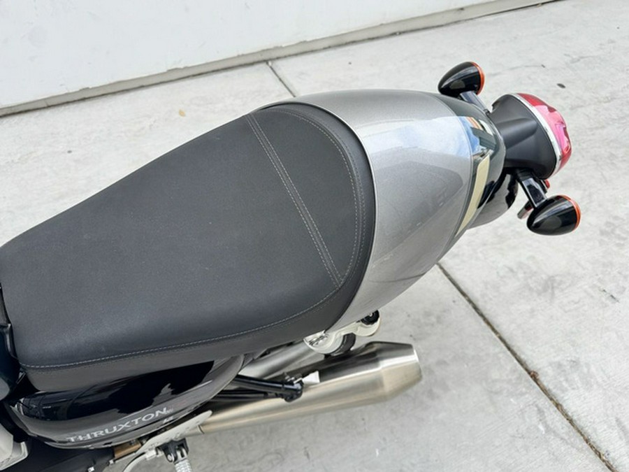 2023 Triumph Thruxton RS Competition Green Silver Ice