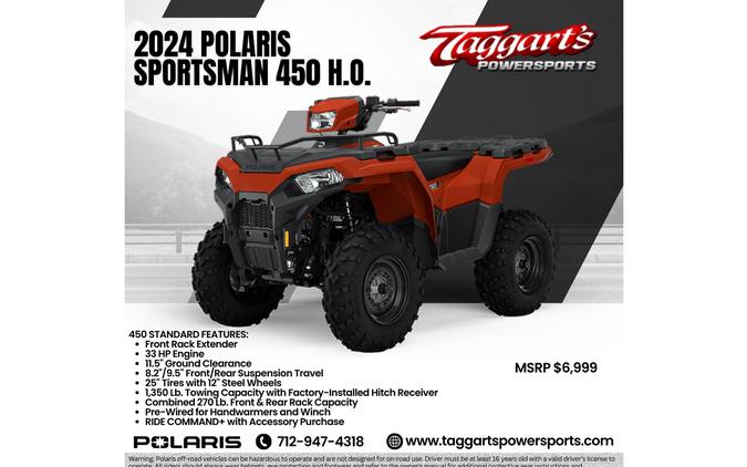 2024 Polaris Industries Sportsman® 450 H.O. Base