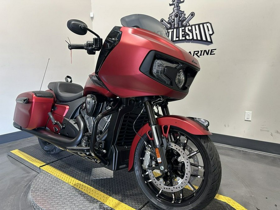 2026 Indian Challenger Dark Horse 112 Sunset Red Smoke