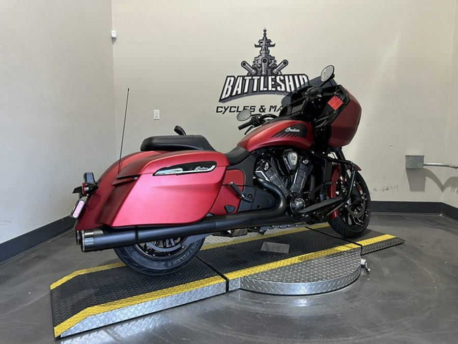 2026 Indian Challenger Dark Horse 112 Sunset Red Smoke