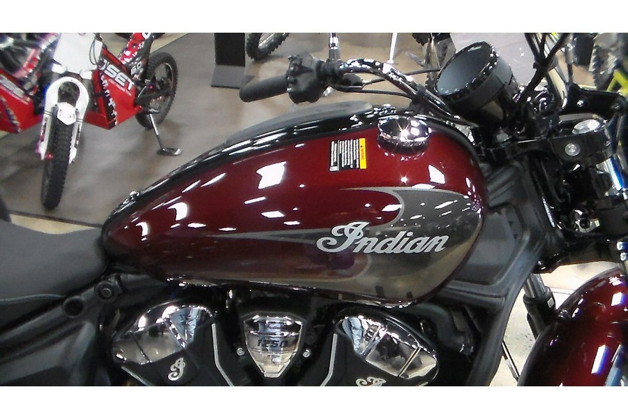 2025 Indian Motorcycle SUPER SCOUT, MRN MTLC W/GRFX, TECH, 49ST Limited + Tech