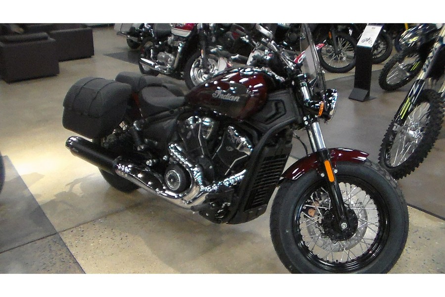 2025 Indian Motorcycle SUPER SCOUT, MRN MTLC W/GRFX, TECH, 49ST Limited + Tech