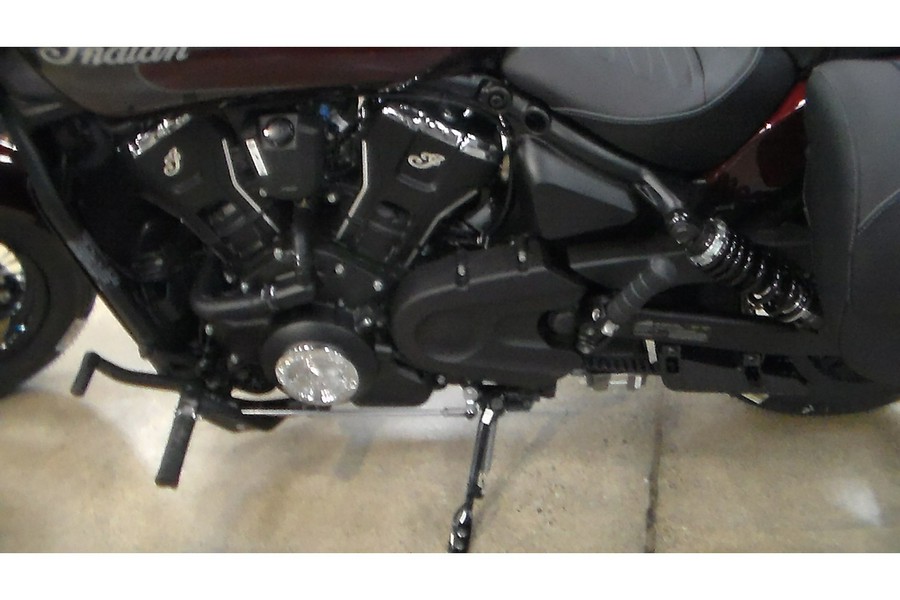 2025 Indian Motorcycle SUPER SCOUT, MRN MTLC W/GRFX, TECH, 49ST Limited + Tech