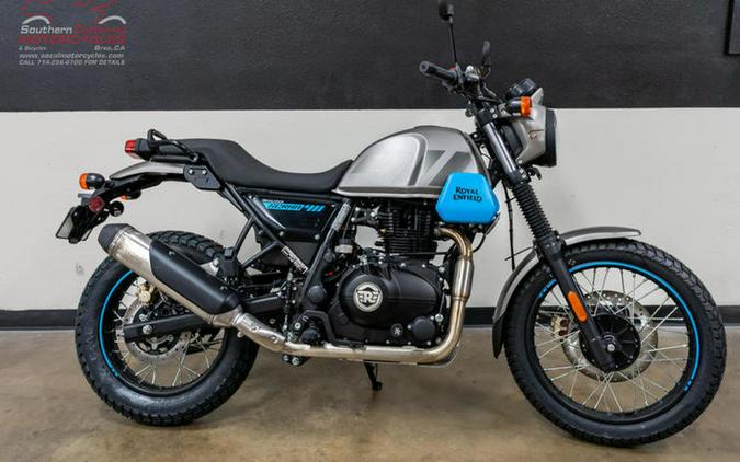 2023 Royal Enfield Scram 411 Graphite Blue