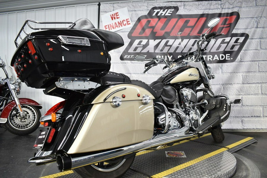 2021 Indian Springfield Thunder Black/Dirt Track Tan