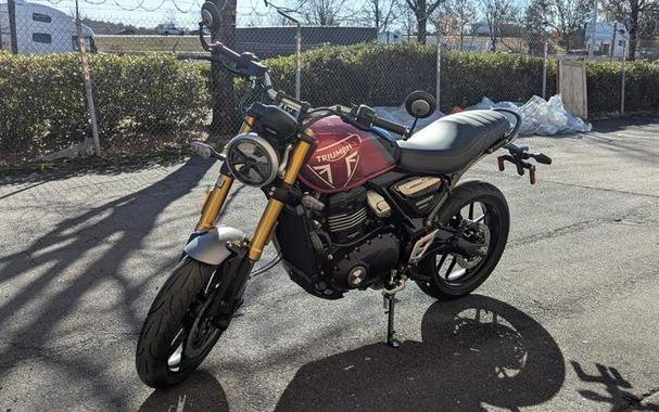 2026 Triumph Speed 400 Lava Red Gloss/Storm Grey