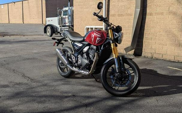 2026 Triumph Speed 400 Lava Red Gloss/Storm Grey