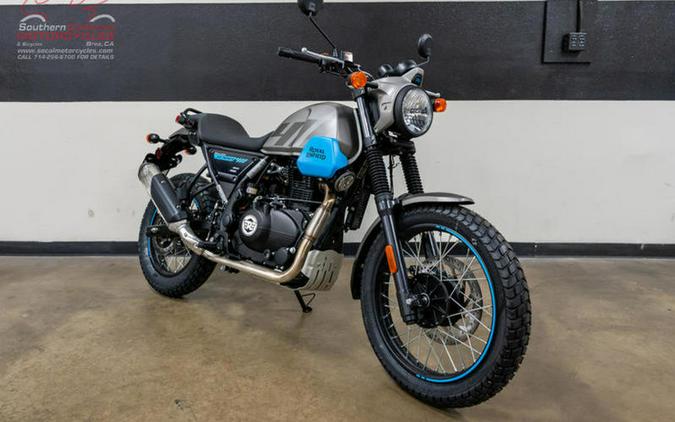 2023 Royal Enfield Scram 411 Graphite Blue