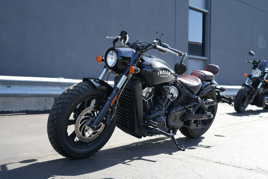 2019 Indian Motorcycle Scout Bobber Thunder Black