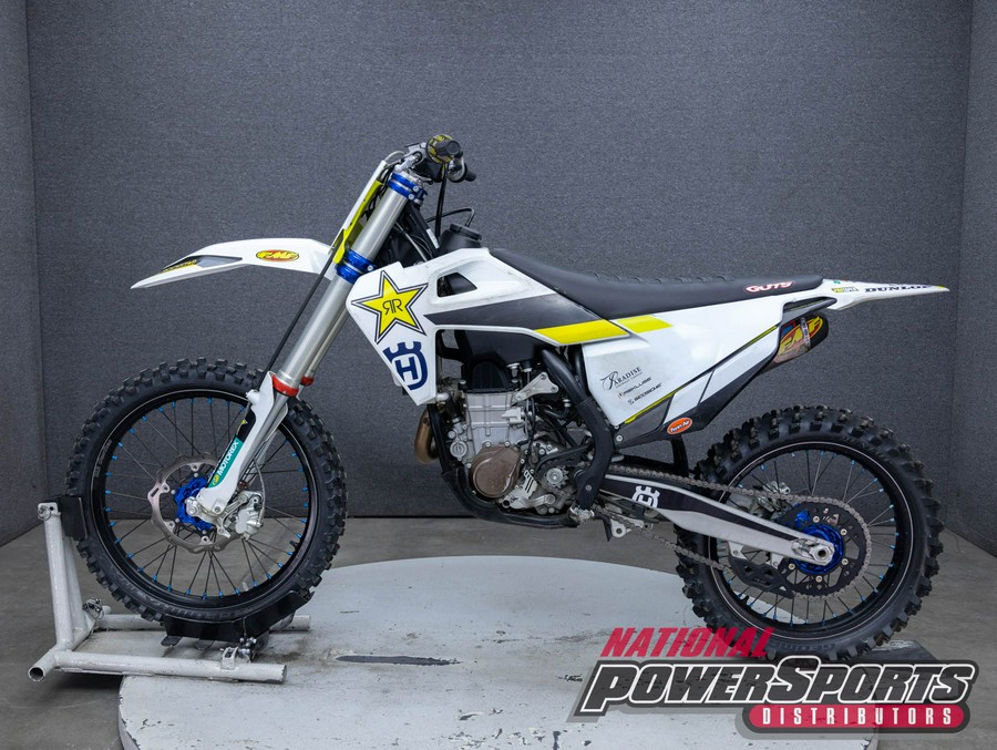 2019 HUSQVARNA FC450 ROCKSTAR EDITION 450