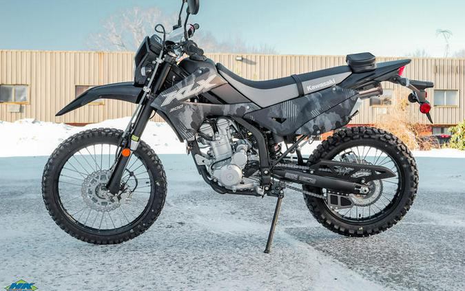 2024 Kawasaki KLX®300 Cypher Camo Gray