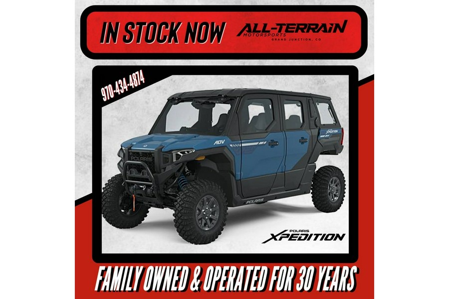 2024 Polaris Industries Xpedition ADV 5 Northstar Storm Blue