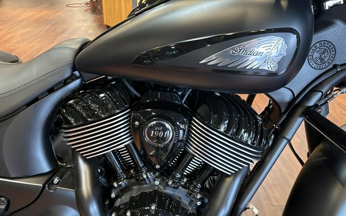 2025 Indian Motorcycle CHIEFTAIN DRK HRSE PREM AUDIO, BLK SMK, 49S Dark Horse?? with PowerBand Audio Package