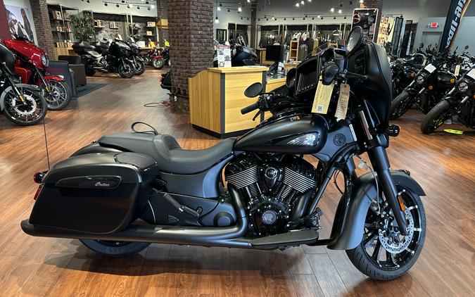 2025 Indian Motorcycle CHIEFTAIN DRK HRSE PREM AUDIO, BLK SMK, 49S Dark Horse?? with PowerBand Audio Package