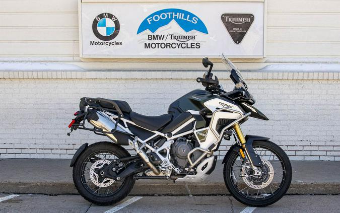 2023 Triumph Tiger 1200 Rally Pro Matte Khaki Green