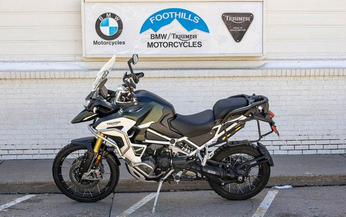 2023 Triumph Tiger 1200 Rally Explorer Matte Khaki Green