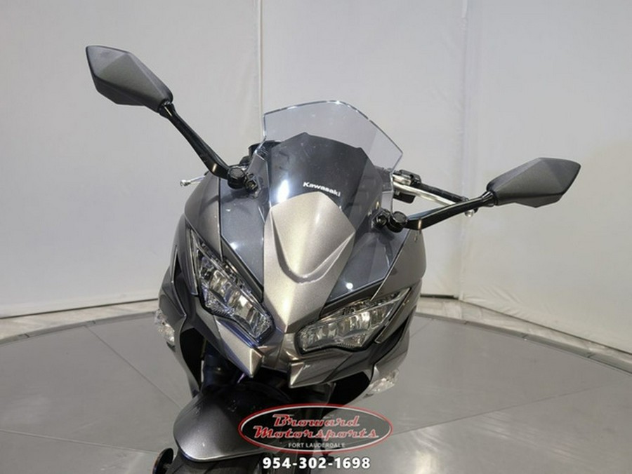 2021 Kawasaki Ninja 650 Metallic Graphite GrayMetallic Spark B