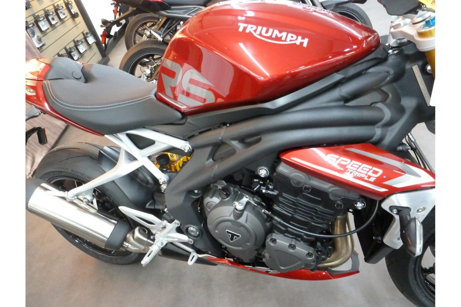 2024 Triumph Speed Triple 1200 RS Carnival Red