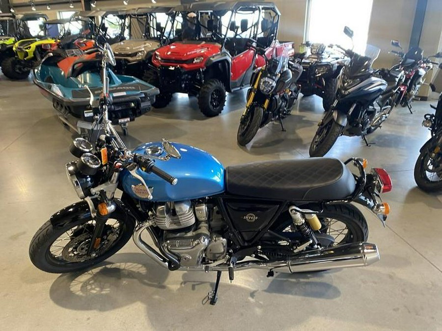 2023 Royal Enfield INT650 Ventura Blue