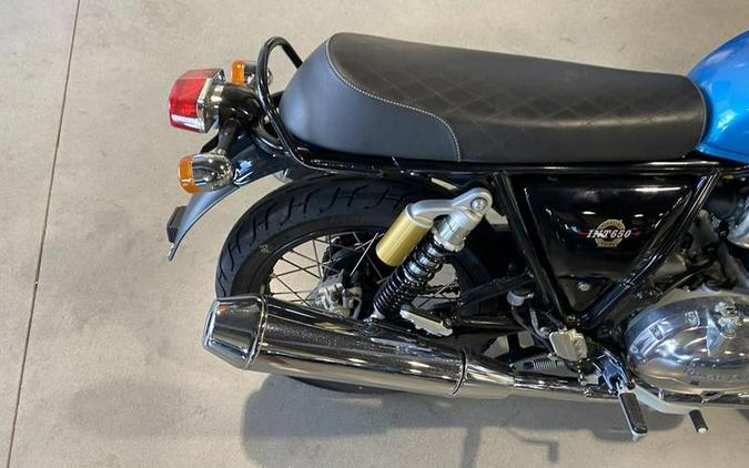 2023 Royal Enfield INT650 Ventura Blue