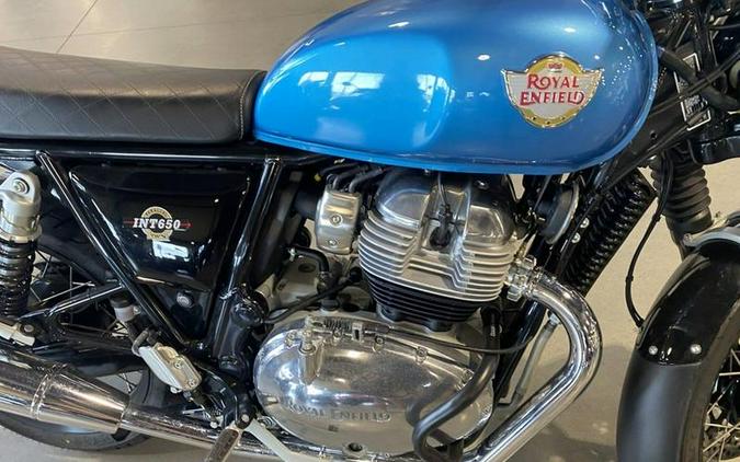 2023 Royal Enfield INT650 Ventura Blue