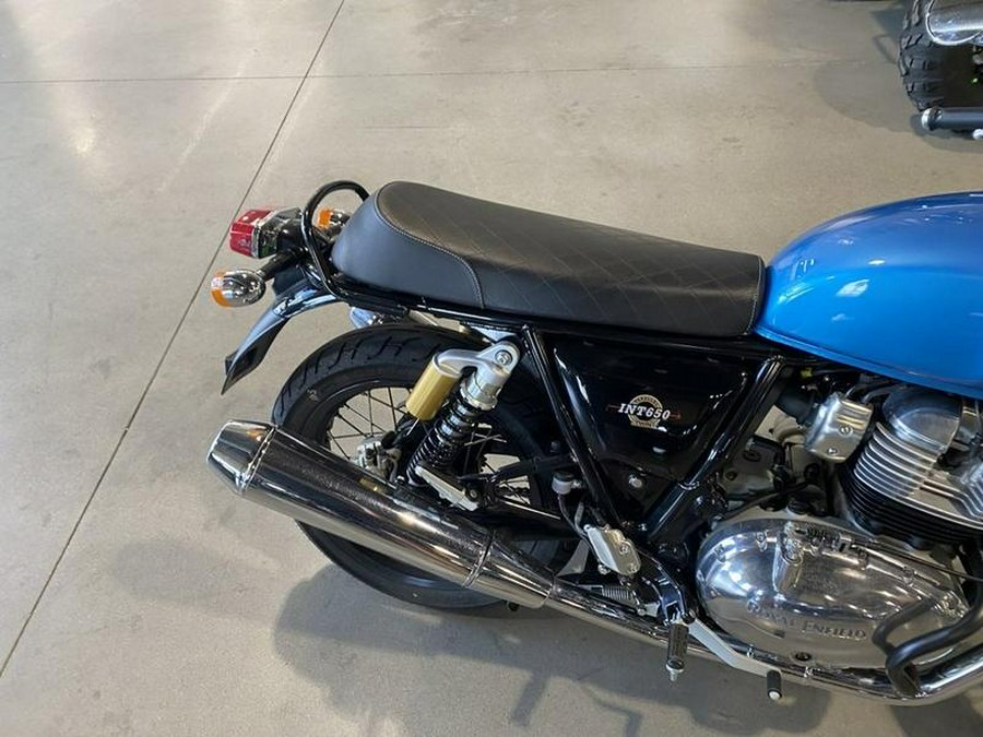 2023 Royal Enfield INT650 Ventura Blue