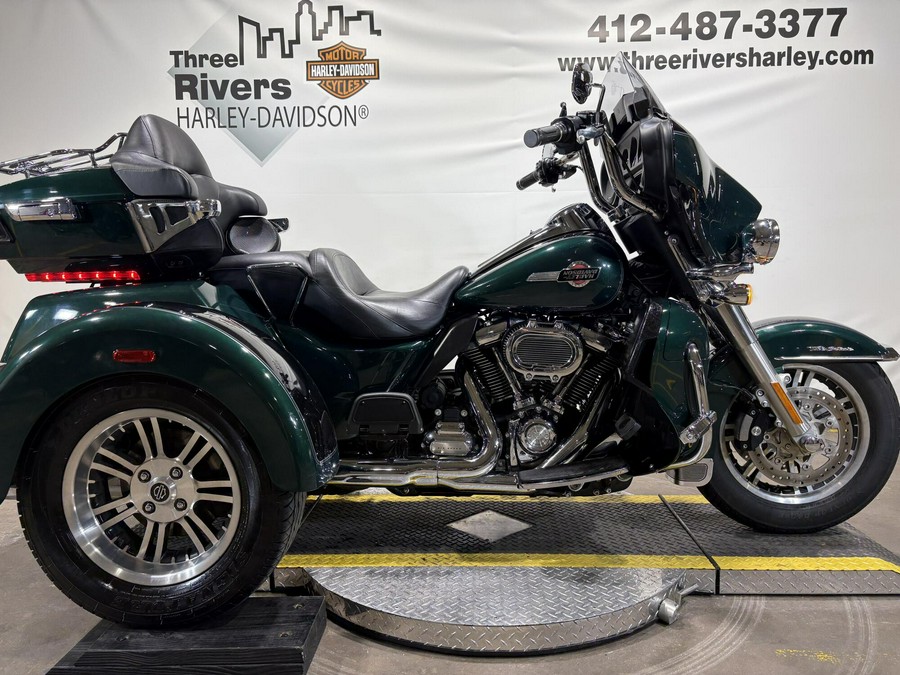 2024 Harley-Davidson® Tri Glide® Ultra Alpine Green / Vivid Black