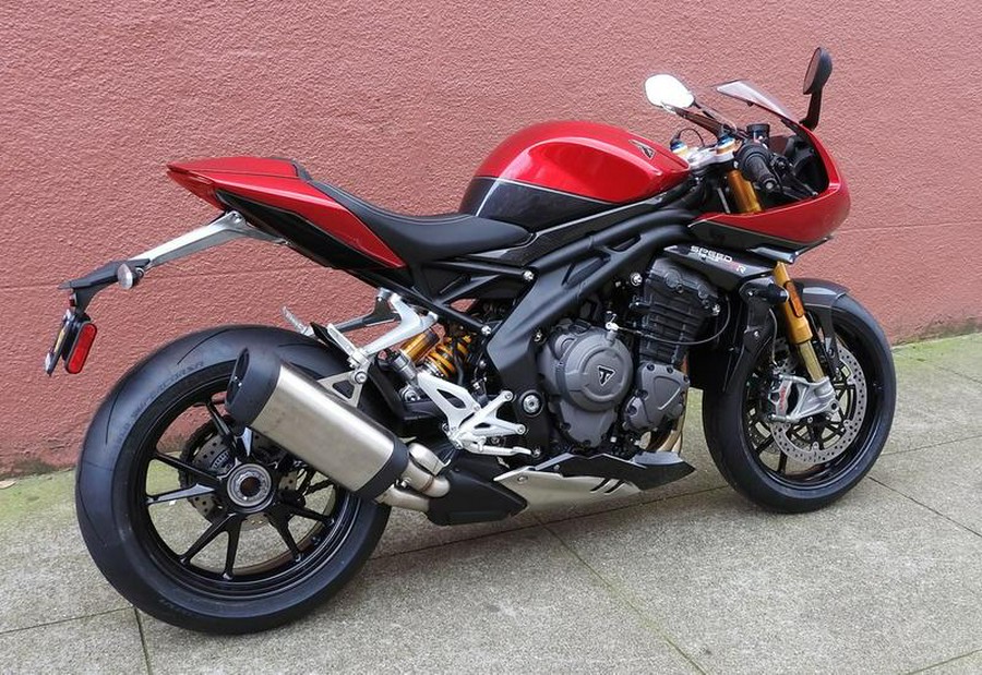 2024 Triumph Speed Triple 1200 RR Red Hopper Storm Grey