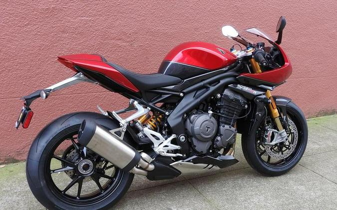 2024 Triumph Speed Triple 1200 RR Red Hopper Storm Grey