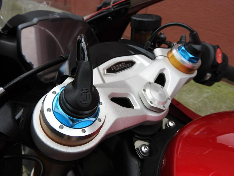 2024 Triumph Speed Triple 1200 RR Red Hopper Storm Grey