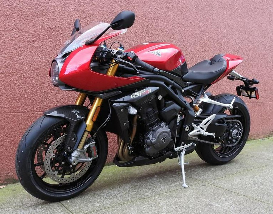 2024 Triumph Speed Triple 1200 RR Red Hopper Storm Grey