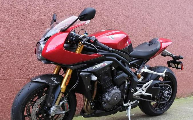 2024 Triumph Speed Triple 1200 RR Red Hopper Storm Grey