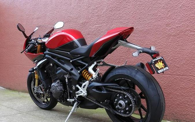 2024 Triumph Speed Triple 1200 RR Red Hopper Storm Grey