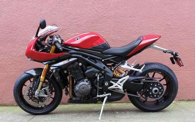 2024 Triumph Speed Triple 1200 RR Red Hopper Storm Grey