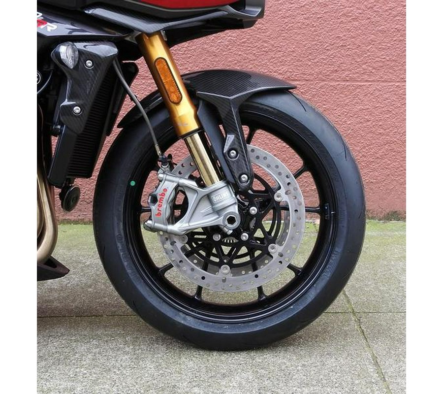 2024 Triumph Speed Triple 1200 RR Red Hopper Storm Grey