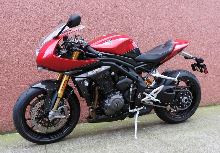 2024 Triumph Speed Triple 1200 RR Red Hopper Storm Grey