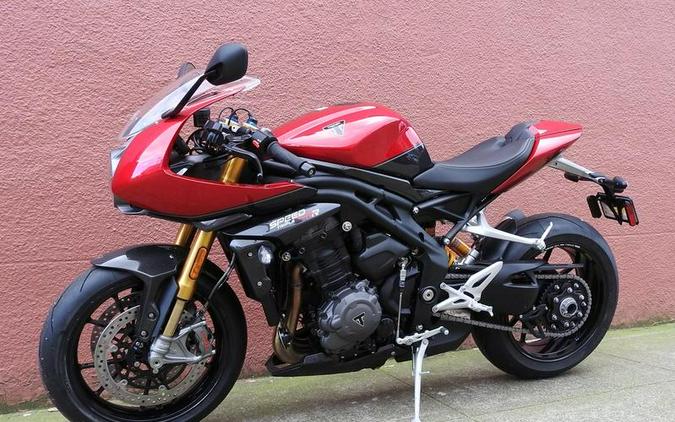 2024 Triumph Speed Triple 1200 RR Red Hopper Storm Grey