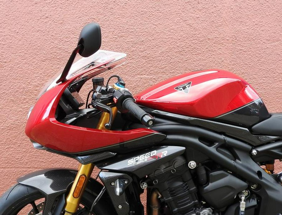 2024 Triumph Speed Triple 1200 RR Red Hopper Storm Grey