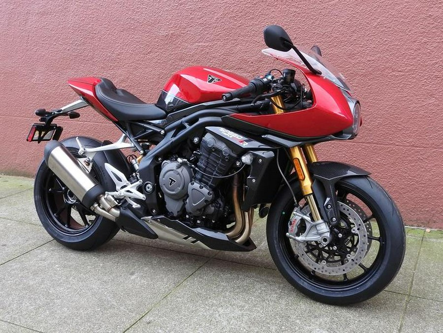 2024 Triumph Speed Triple 1200 RR Red Hopper Storm Grey
