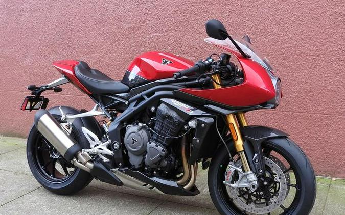 2024 Triumph Speed Triple 1200 RR Red Hopper Storm Grey