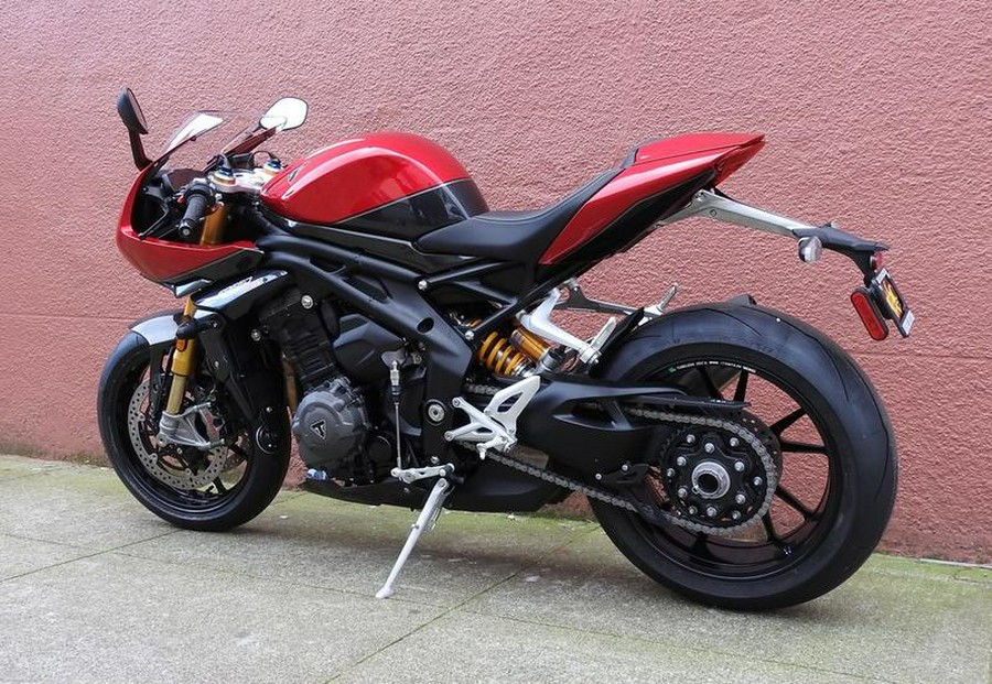 2024 Triumph Speed Triple 1200 RR Red Hopper Storm Grey