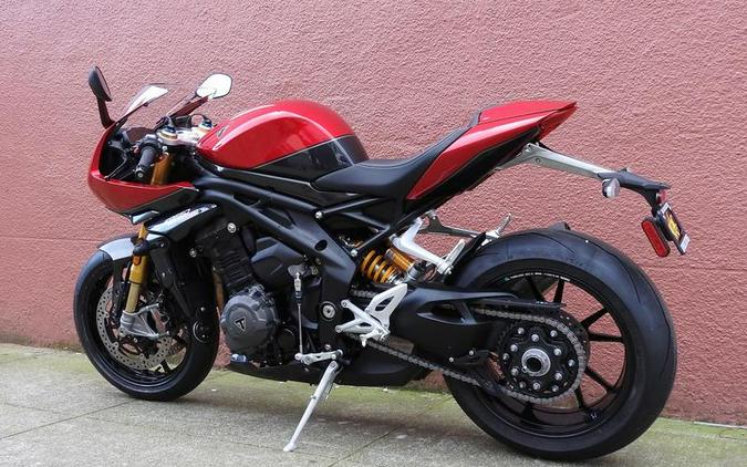 2024 Triumph Speed Triple 1200 RR Red Hopper Storm Grey