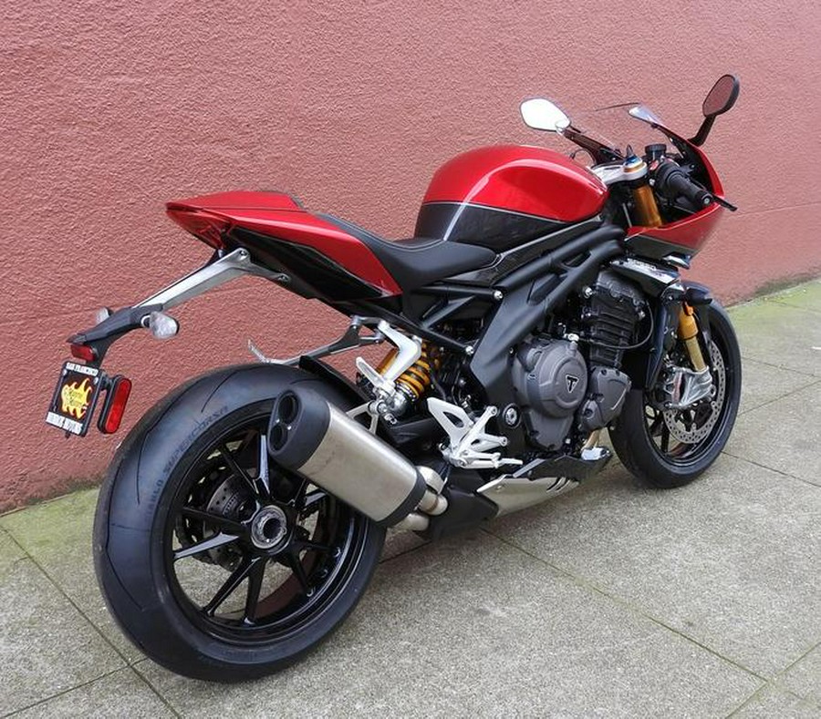 2024 Triumph Speed Triple 1200 RR Red Hopper Storm Grey