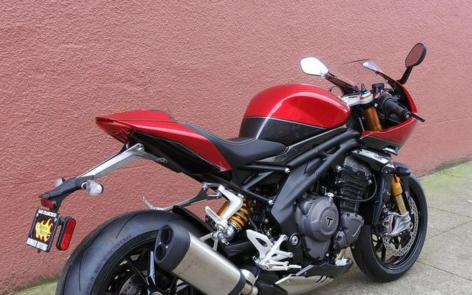 2024 Triumph Speed Triple 1200 RR Red Hopper Storm Grey