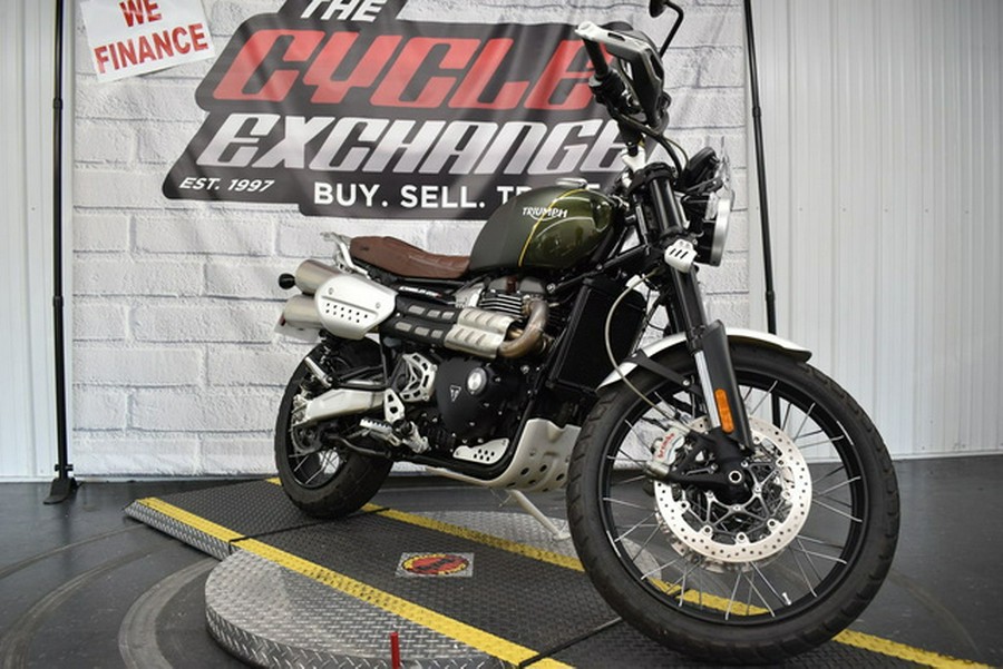 2019 Triumph Scrambler 1200 XC Brooklands Green