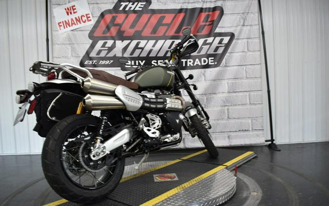 2019 Triumph Scrambler 1200 XC Brooklands Green